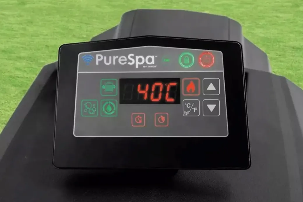 Brico Spa En Jacuzzi-28452 Purespa Bubble 6P Greystone Vierk.