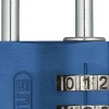 Brico Hangsloten-Abus Combinatie-Hangslot Ca2/30 Aluminium Rood