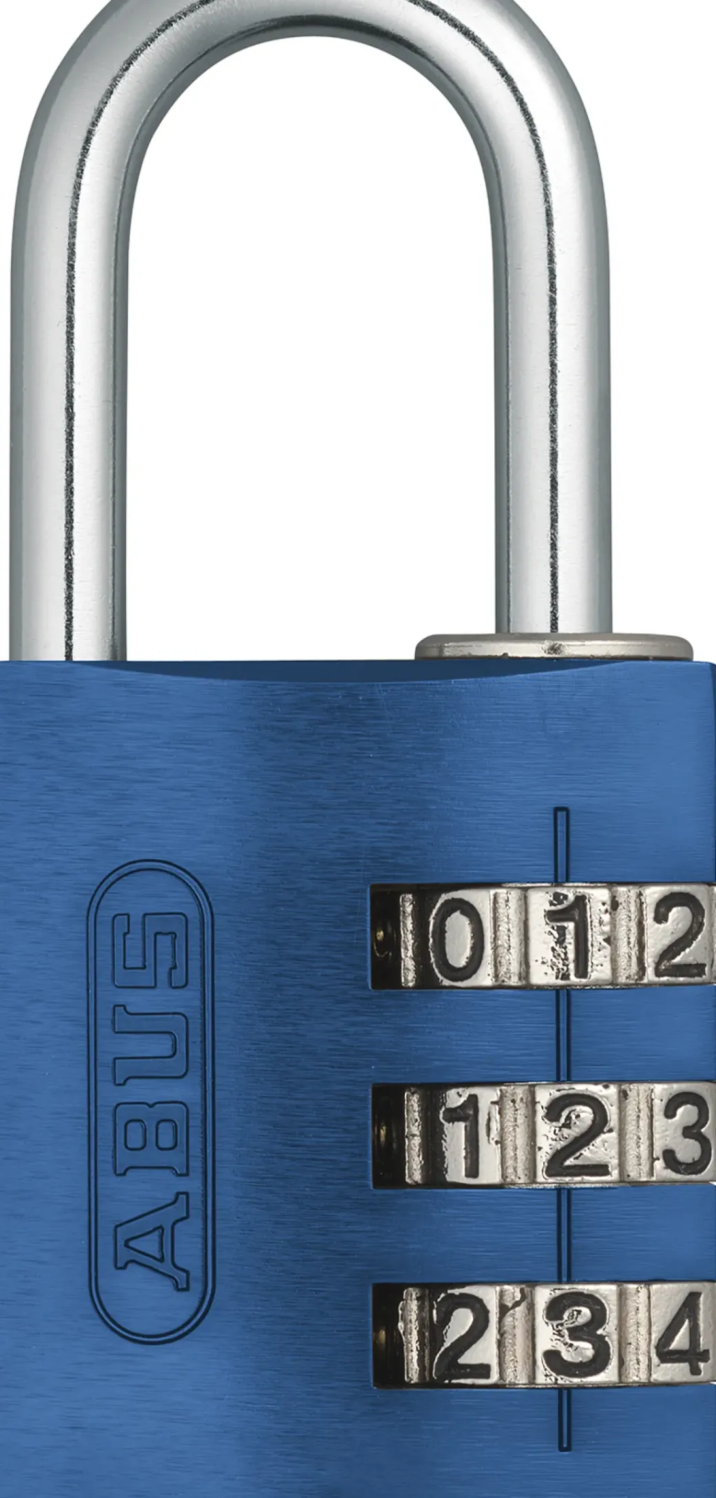 Brico Hangsloten-Abus Combinatie-Hangslot Ca2/30 Aluminium Rood