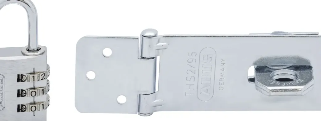 Brico Hangsloten-Abus Combinatie-Hangslot+ Overval Tcsa3/30 Aluminium Slothuis