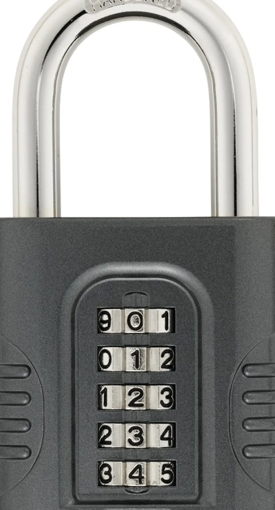 Brico Hangsloten-Abus Combinatie-Hangslot Tcz7/65 Zamak Zwart