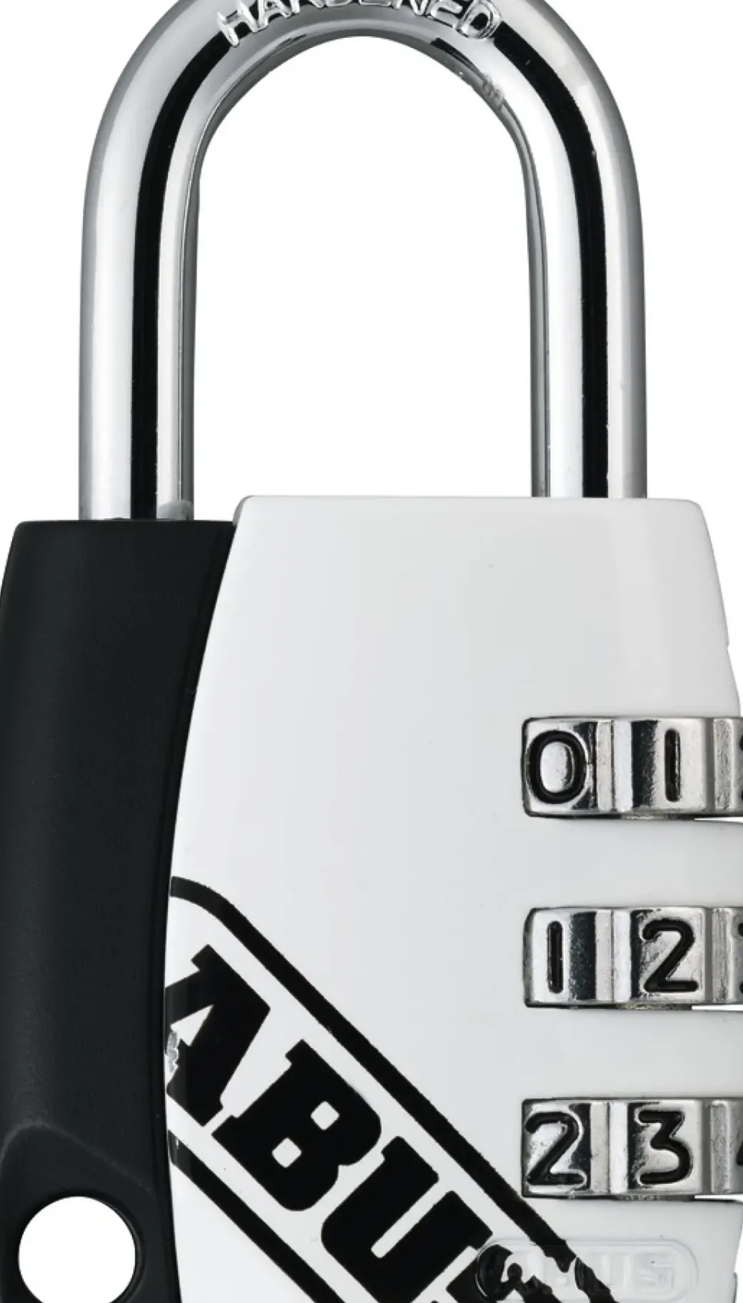 Brico Hangsloten-Abus Combinatie-Hangslot Tcz12/30 Zamak Zwart