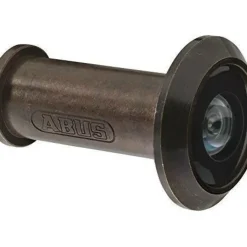 Brico Deurbeveiliging-Abus Deurspion Met Ruim Gezichtsveld 2203 Wit