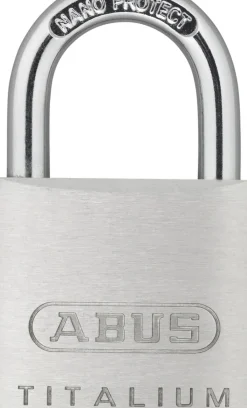 Brico Hangsloten-Abus Hangslot Titalium Tkti23/30 Dubele Beigelvergrendeling