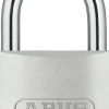 Brico Hangsloten-Abus Hangslot Titalium Tkti25/50 Verchroomde Cilinderkern