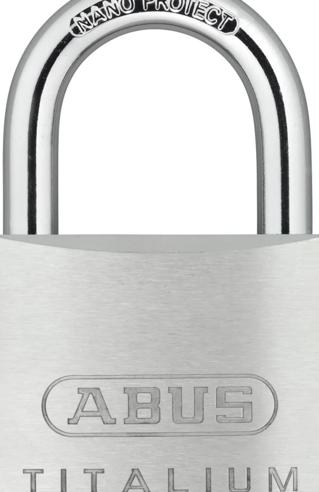 Brico Hangsloten-Abus Hangslot Titalium Tkti25/50 Verchroomde Cilinderkern