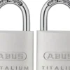 Brico Hangsloten-Abus Hangslot Titalium Tkti23/30 4 Stuks