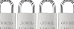 Brico Hangsloten-Abus Hangslot Titalium Tkti23/30 4 Stuks