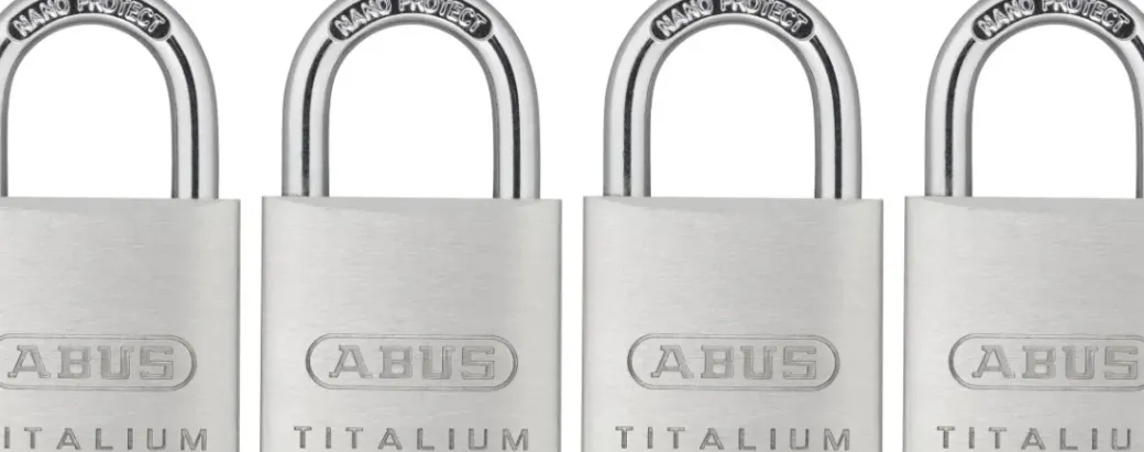 Brico Hangsloten-Abus Hangslot Titalium Tkti23/30 4 Stuks