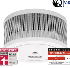 Brico Brandbeveiliging-Abus Mini-Rookmelder 40M Foto-Elektrisch 10 Jaar