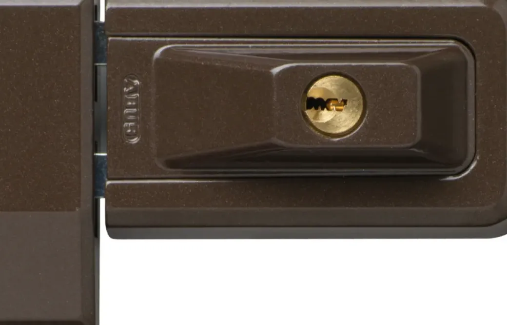 Brico Raambeveiliging-Abus Raamslot 3030 Bruin