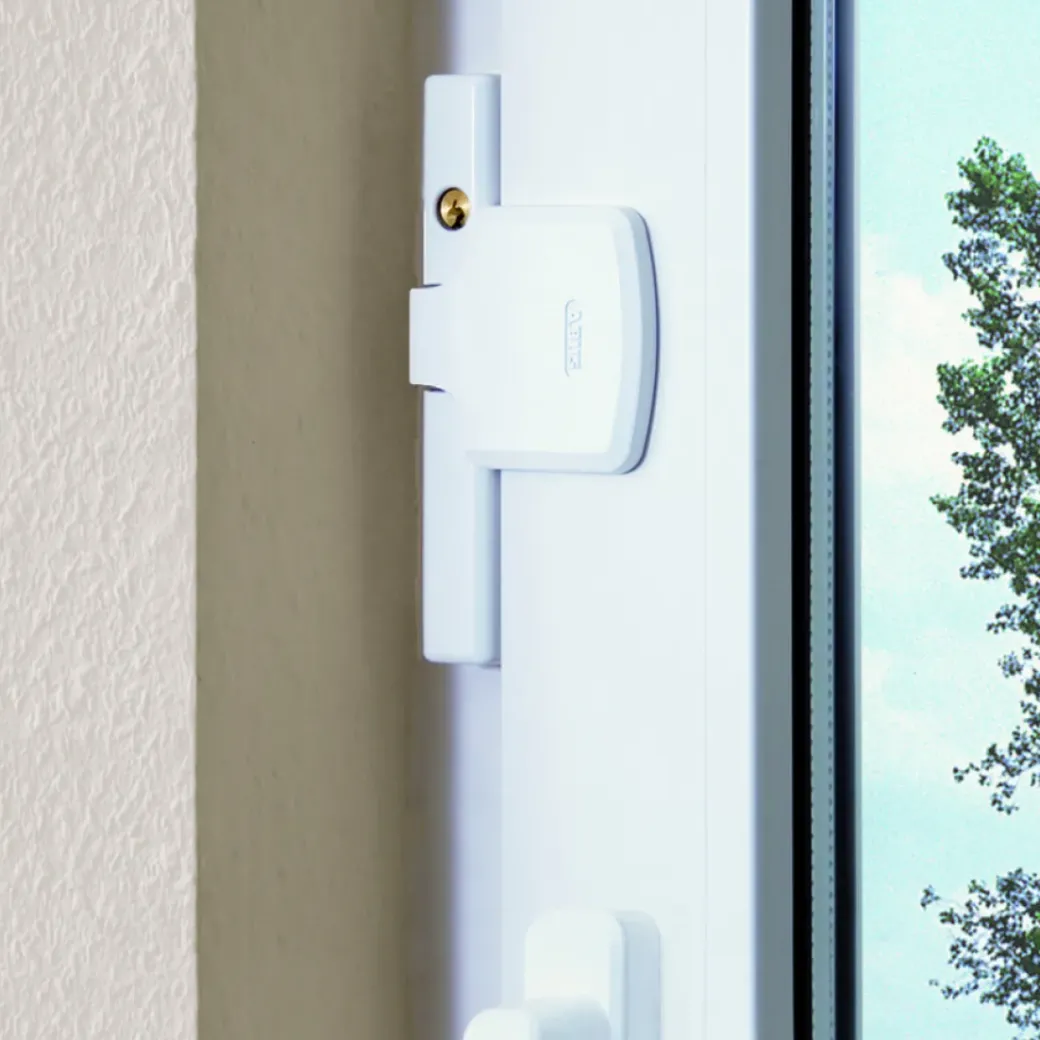 Brico Raambeveiliging-Abus Raamslot Fts206 Wit
