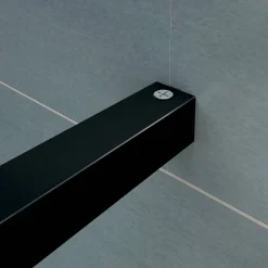 Aica Inloopdouche 150X200Cm Anti Kalk - Mat Zwart P15-132B|Brico Outlet