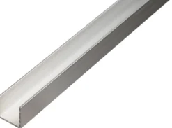 Brico Profielen-Alberts Ba-Profiel U-Vorm Aluminium Natuur 20X20X1,5Mm 2,6M
