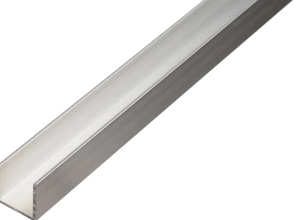 Brico Profielen-Alberts Ba-Profiel U-Vorm Aluminium Natuur 20X20X1,5Mm 2,6M