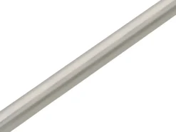 Brico Profielen-Alberts Kwartrondprofiel Kunststof Rvs Kleur 15X15Mm 2,6M