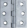 Brico Hoek- & Ankerwerk-Alberts Scharnier Verzonken Schroefgaten + Rvs Losse Pen 76X76X2Mm