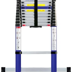 Aldorr Home - Telescoopladder 3,20M - Met Stabilisatievoet En Soft Closing|Brico Discount