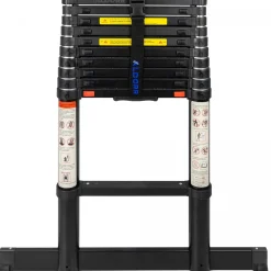 Aldorr Professional - Telescoopladder 3,20M - Met Optigripâ„¢ En Extra Brede Treden|Brico