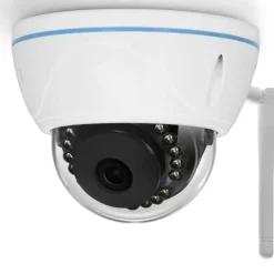 Brico Beveiligingscamera-Alecto Wifi Dome Hd-Camera Met Bewegingsmelder Wit