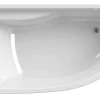 Allibert Asymmetrisch Bad Diva Rechts Plaatsbesparend 160X90X53-54,5Cm Wit|Brico Best