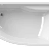 Allibert Asymmetrisch Bad Diva Links Plaatsbesparend 160X90X53-54,5Cm Wit|Brico Discount