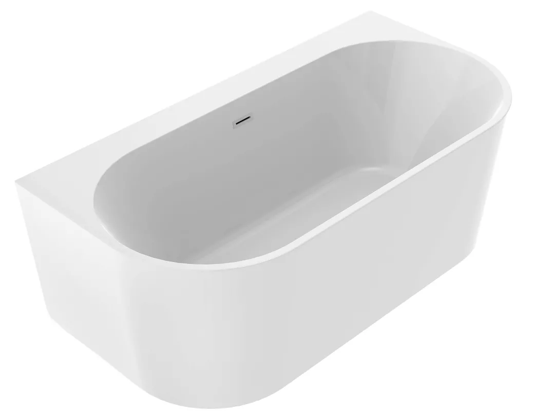 Allibert Bad Ondina 170X87X56Cm Wit Glanzend|Brico Discount