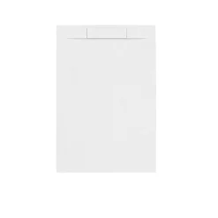 Allibert Douchebak Luna 120X80Cm Rechthoek Mat Wit|Brico Best