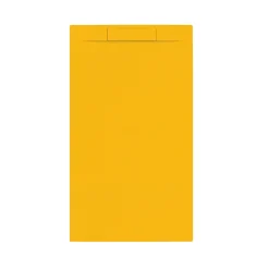 Allibert Douchebak Luna 140X80Cm Rechthoek Okergeel|Brico Best