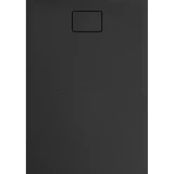 Allibert Douchebak Terreno 120X80Cm Rechthoek Zwart|Brico Outlet