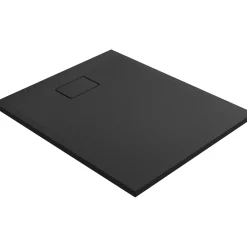 Allibert Douchebak Terreno 100X80Cm Rechthoek Zwart|Brico Best