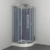 Allibert Douchecabine Everest Kwartrond 90X90Cm Zilver|Brico Clearance