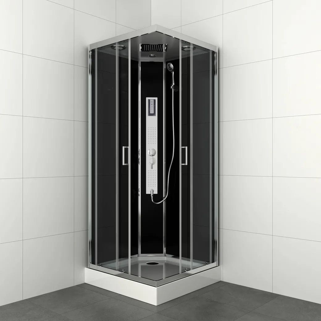 Allibert Douchecabine Gipsy Vierkant 90X90Cm Zilver|Brico New