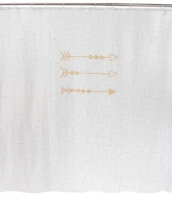 Allibert Douchegordijn Pijlen Polyester 180X200Cm|Brico Online