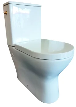 Allibert Duoblok Toilet Kobalt I Universele Afvoeri Soft-Close Toiletzitting Wit|Brico Clearance