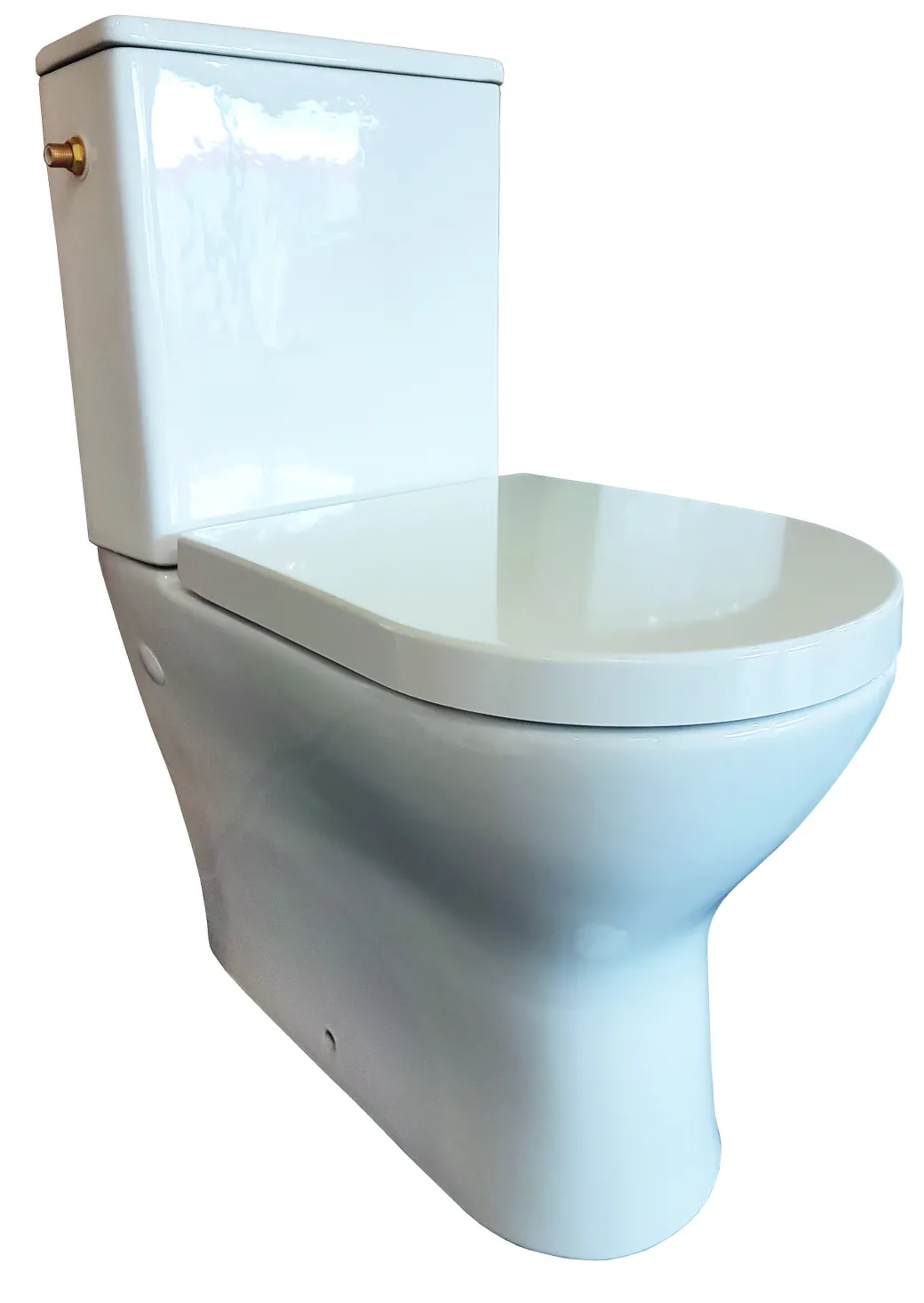 Allibert Duoblok Toilet Kobalt I Universele Afvoeri Soft-Close Toiletzitting Wit|Brico Clearance