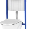 Allibert Inbouwreservoir Set Link | Soft-Close Toiletzitting | Bedieningspaneel Met Infrarood Herkenning Zwart|Brico Best