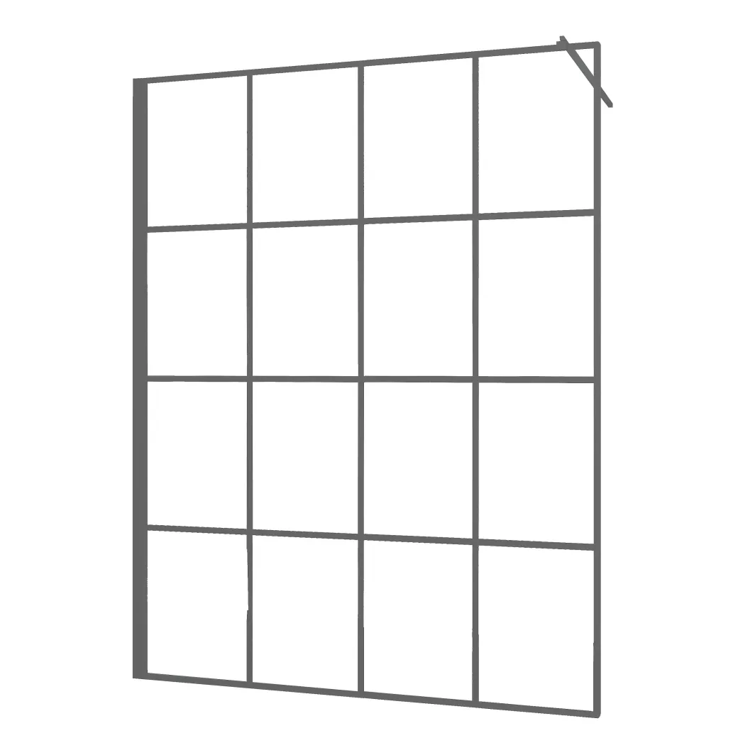 Allibert Inloopdouche Loft-Game 160X200Cm Gun Metal|Brico Online