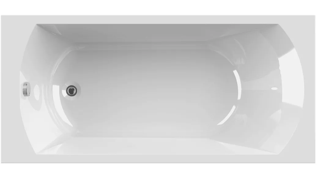 Allibert Rechthoekig Bad Diva 170X80X52,5-54Cm Wit|Brico Sale