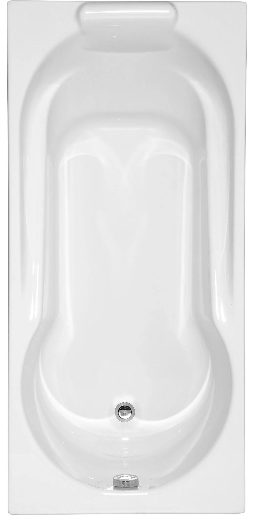 Allibert Rechthoekig Bad Essina2 150X75 X 52,5-54Cm Wit|Brico