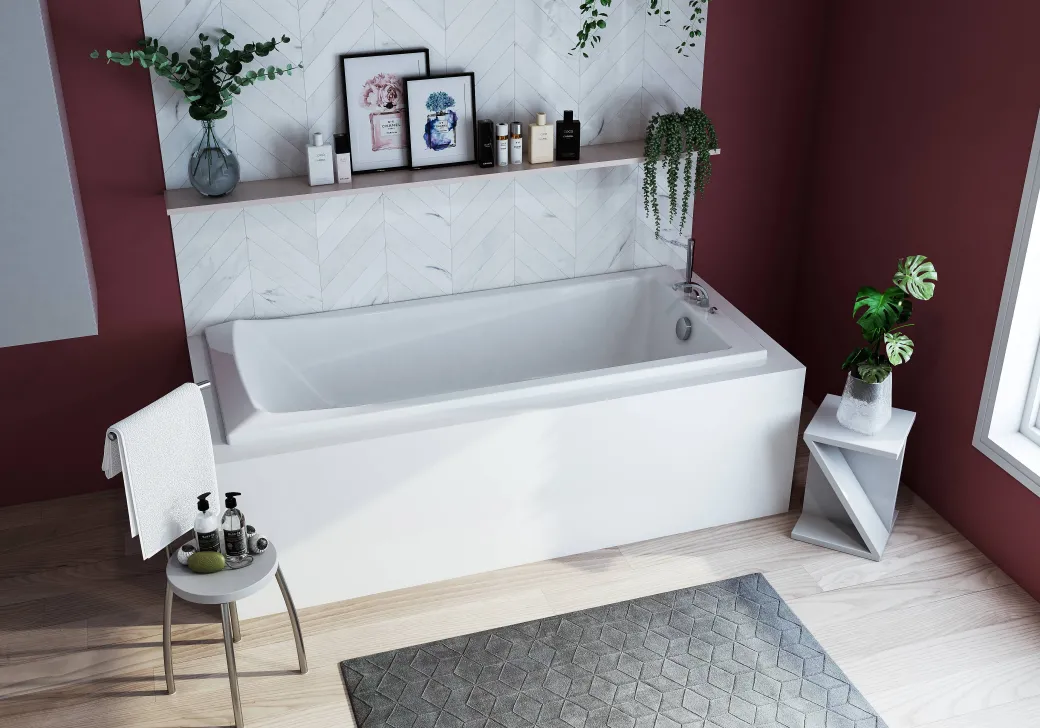 Allibert Rechthoekig Bad Aero 180X80Cm|Brico New
