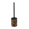 Allibert Toiletborstel Met Houder Oural Zwart/Goud|Brico Online