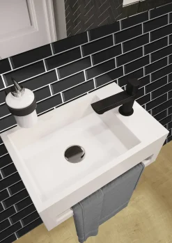 Allibert Toiletfontein Banio 40Cm Wit|Brico Best