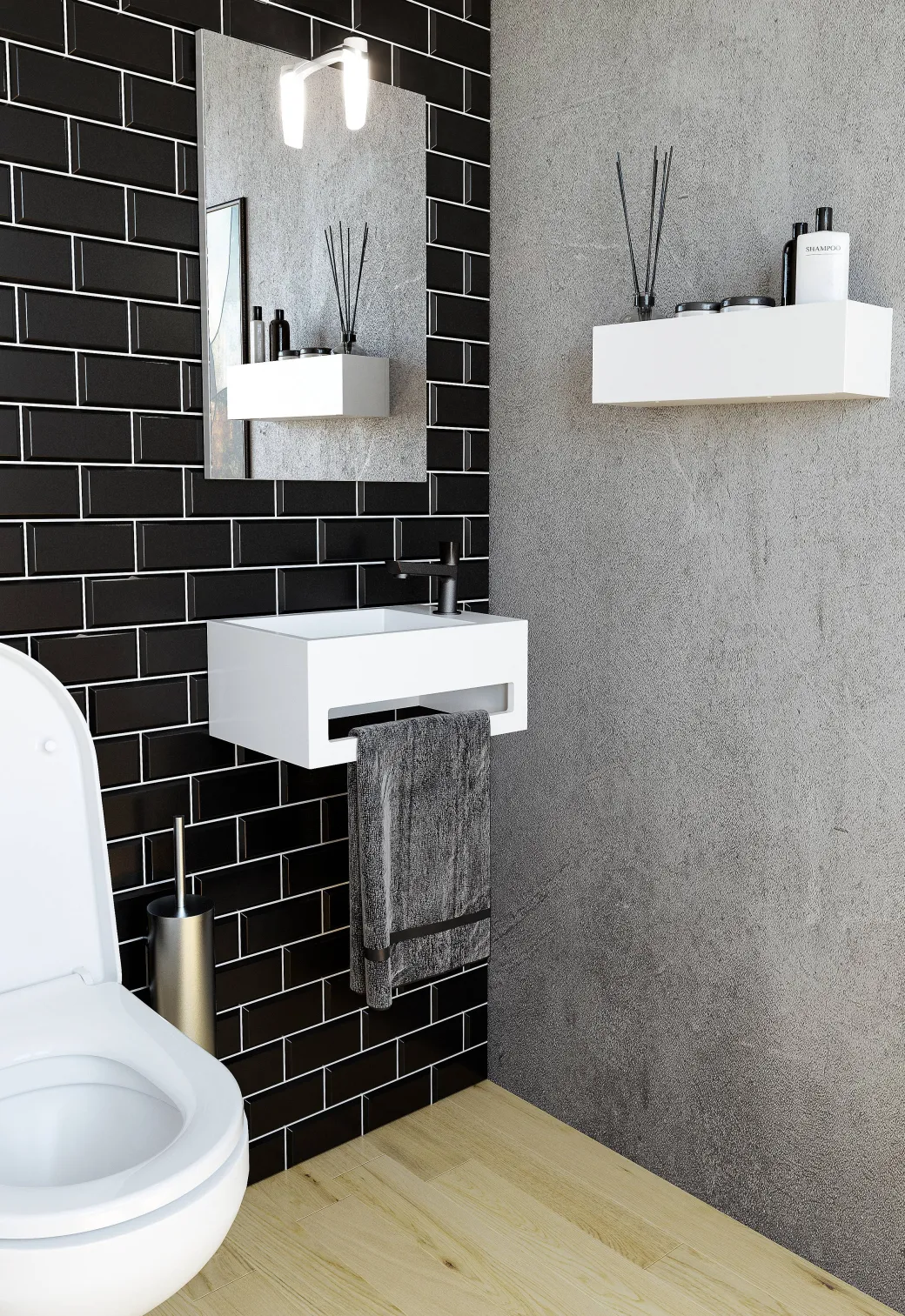 Allibert Toiletfontein Banio 40Cm Wit|Brico Best