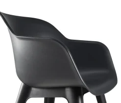 Brico Tuinstoelen-Allibert Tuinstoel Akola Kuip Grafiet