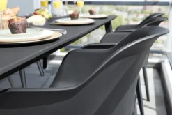 Brico Tuinstoelen-Allibert Tuinstoel Akola Kuip Grafiet