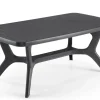 Brico Tuintafels-Allibert Tuintafel Baltimore Kunsthars Grafiet 177X100Cm