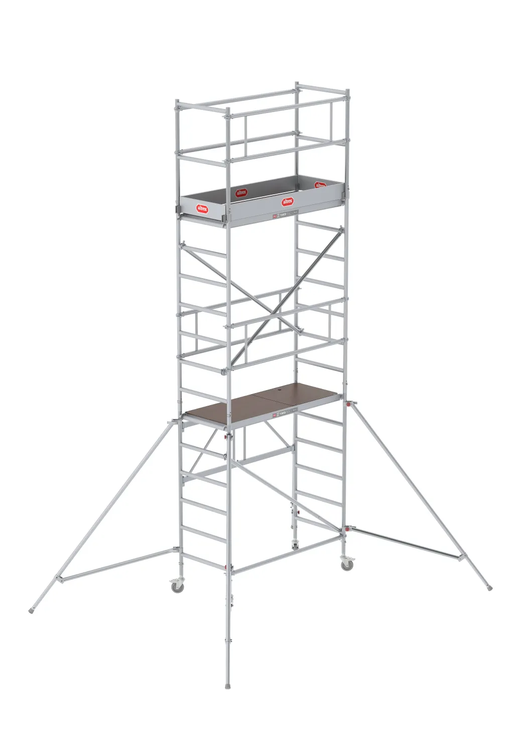 Altrex Aluminium Vouwsteiger Rs Tower 34 Module 3 Werkhoogte 5,80-7,80M|Brico Best