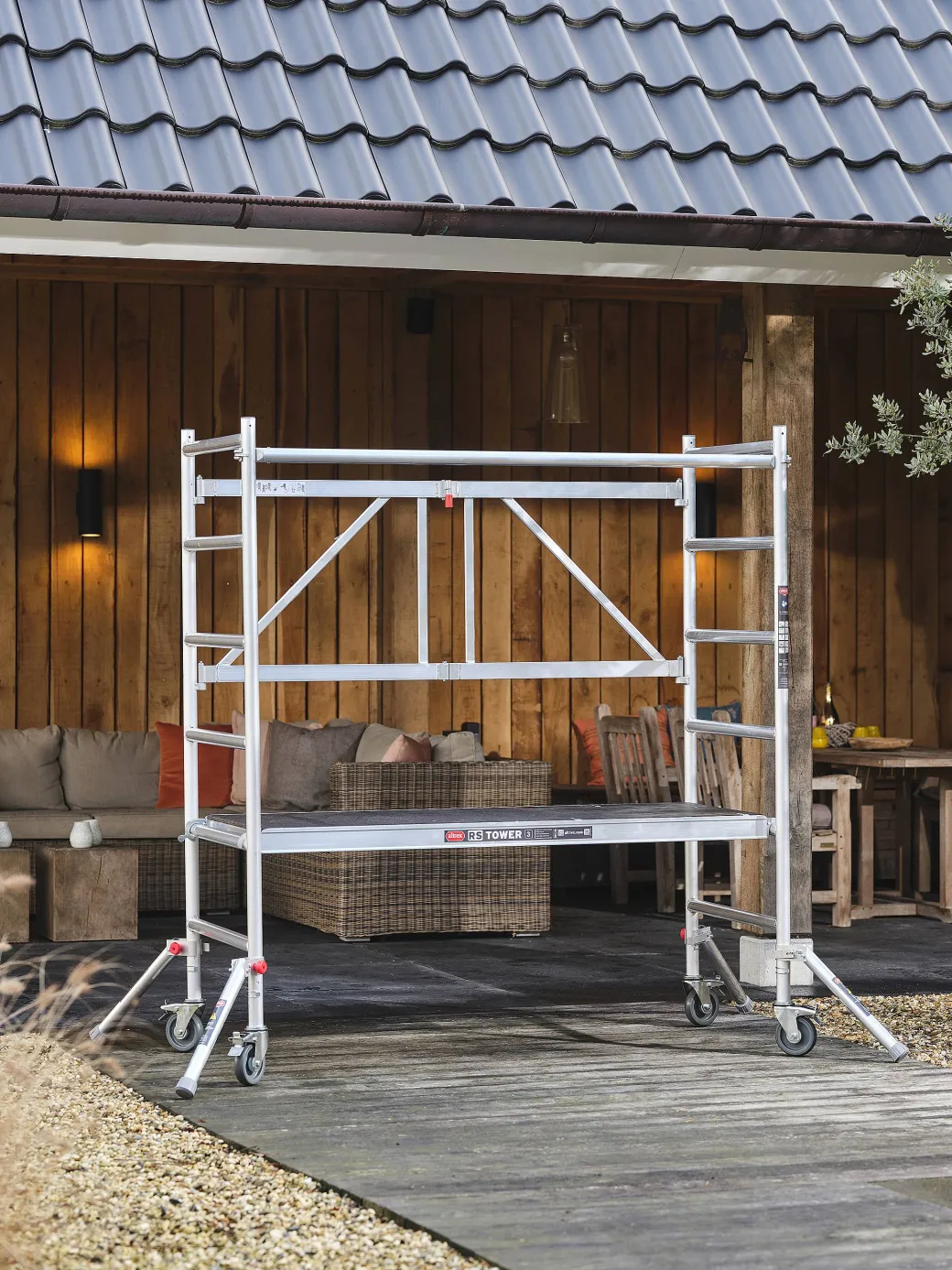 Altrex Aluminium Vouwsteiger Rs Tower 34 Module 1 Werkhoogte 2,75M|Brico Outlet