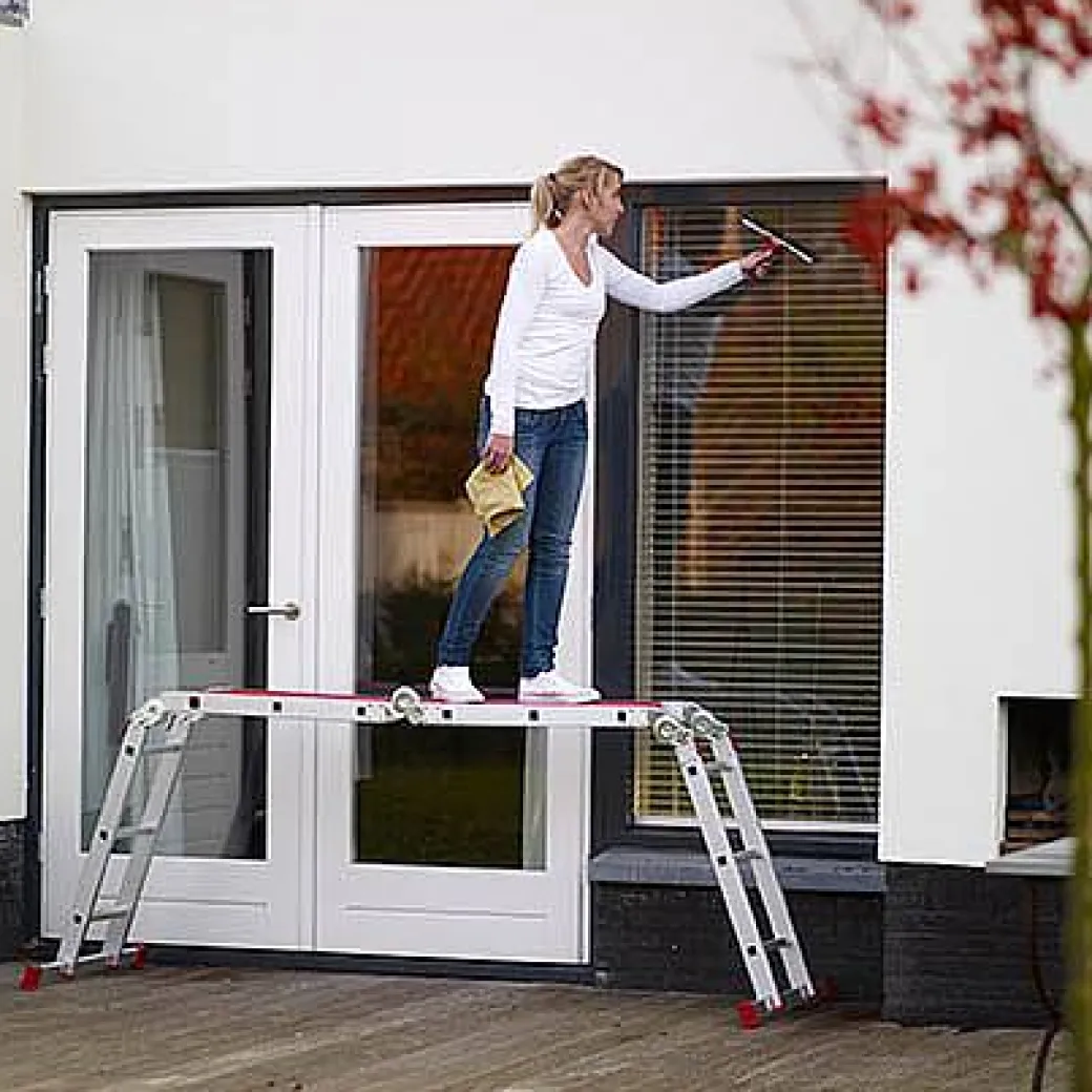 Altrex Plooiladder 'Varitrex Plus' Aluminium 4 X 3 Treden|Brico Sale